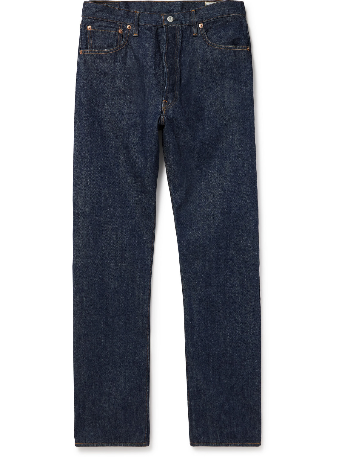 Straight-Leg Selvedge Jeans