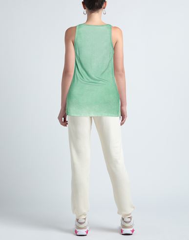 Woman Tank top Green Size 2 Viscose