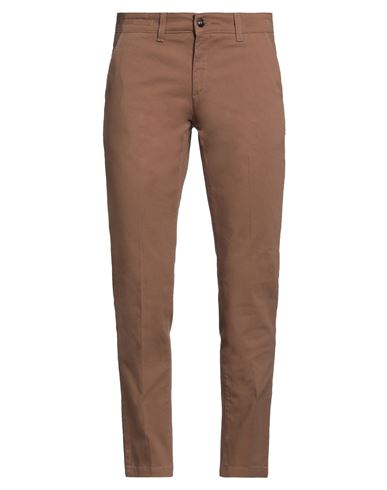 Man Pants Brown Size 30 Cotton, Elastane