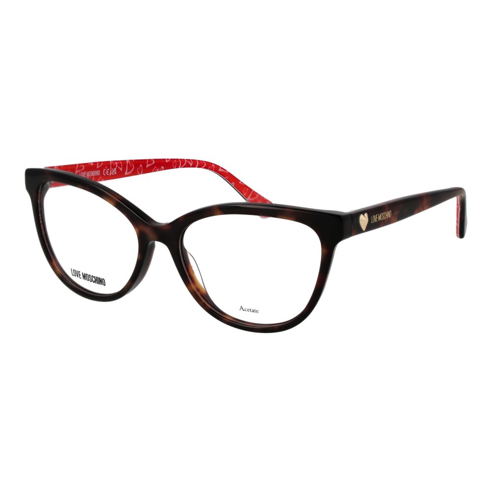 MO-1056770 Cat Eye Acetate Eyeglasses — Brown