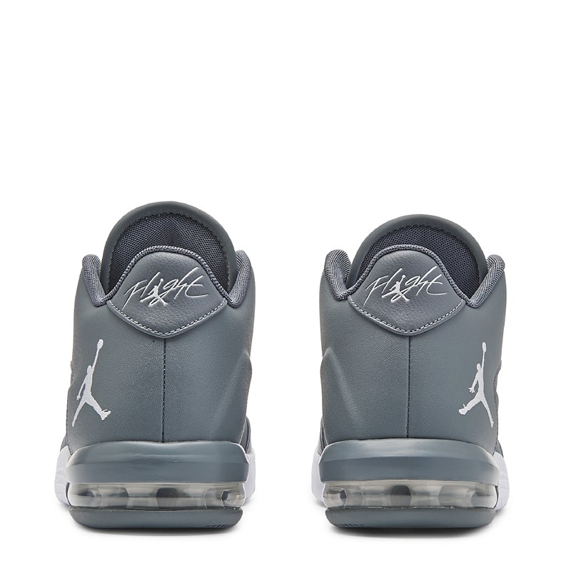 Men's Flight Origin 3 Mid Sneakers (Grey/White)