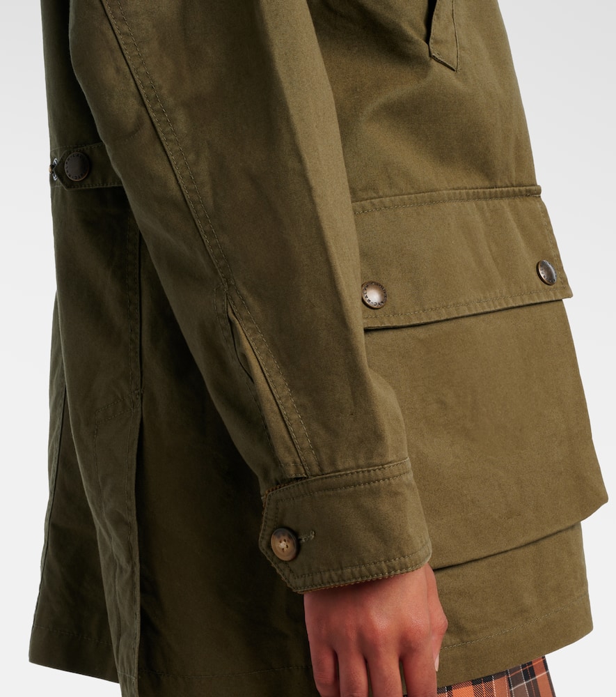 Cotton twill field jacket