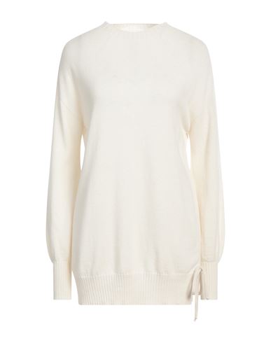 Twinset Woman Sweater Ivory Size M Cashmere