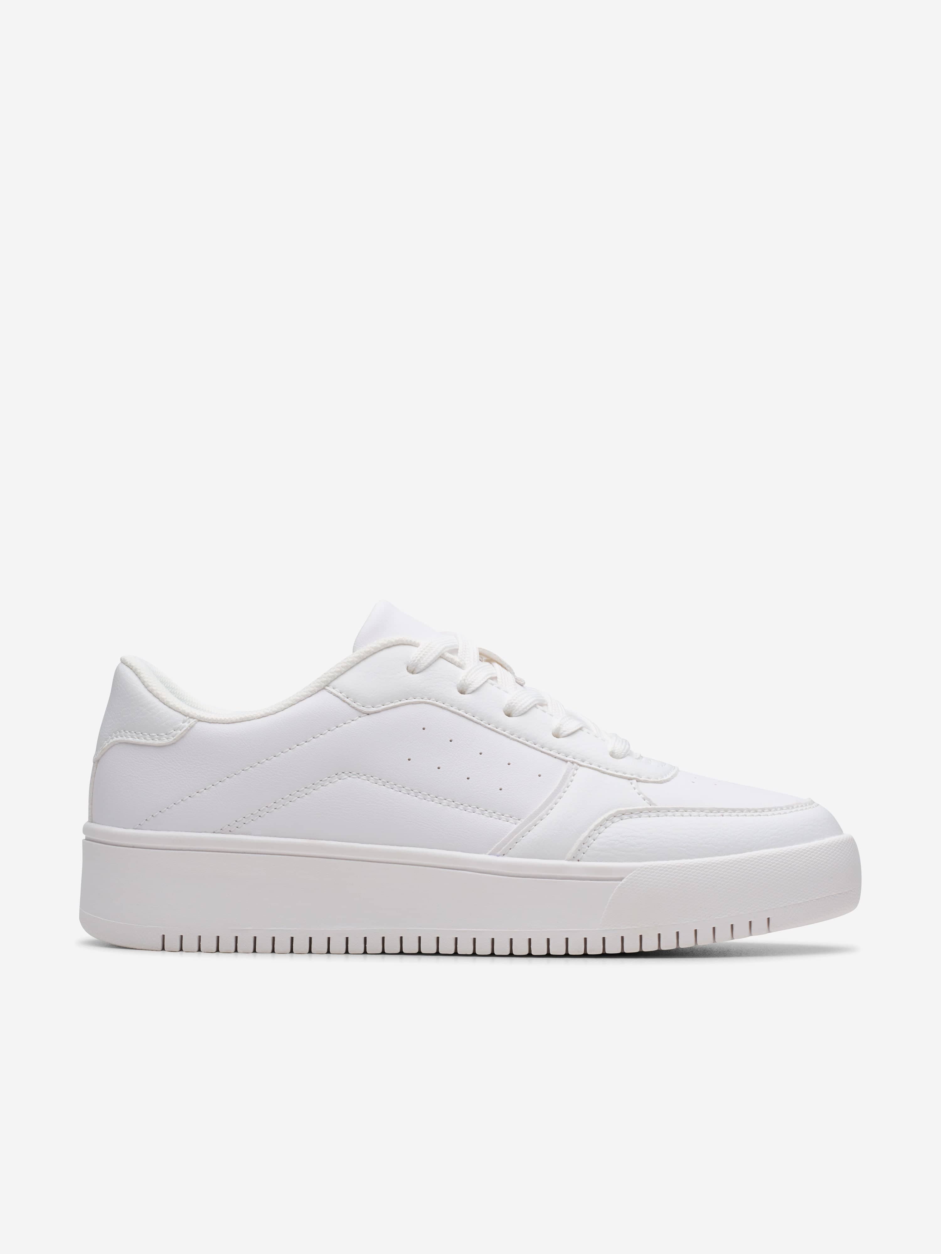 Kids Barley Step Trainers in White