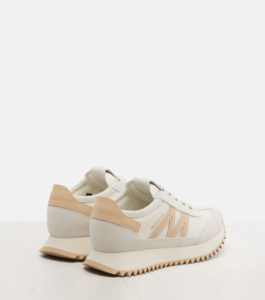 Pacey2 suede-trimmed sneakers