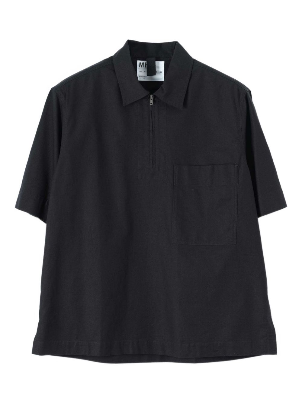 Half-zip shirt - Black