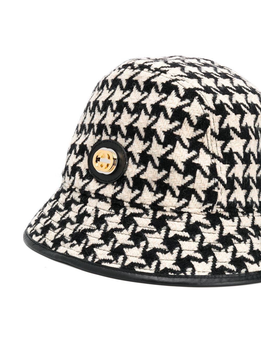 Houndstooth Bucket Hat