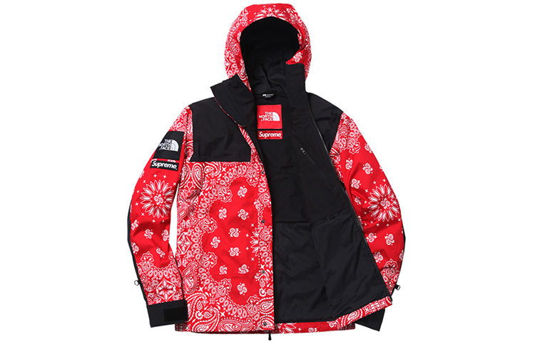 X The North Face Bandana Mountain Jacket Red