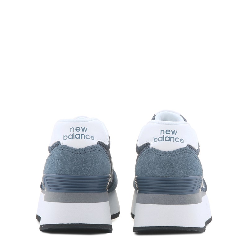 Women's 515h Platform Retro Sneakers (Navy/White)