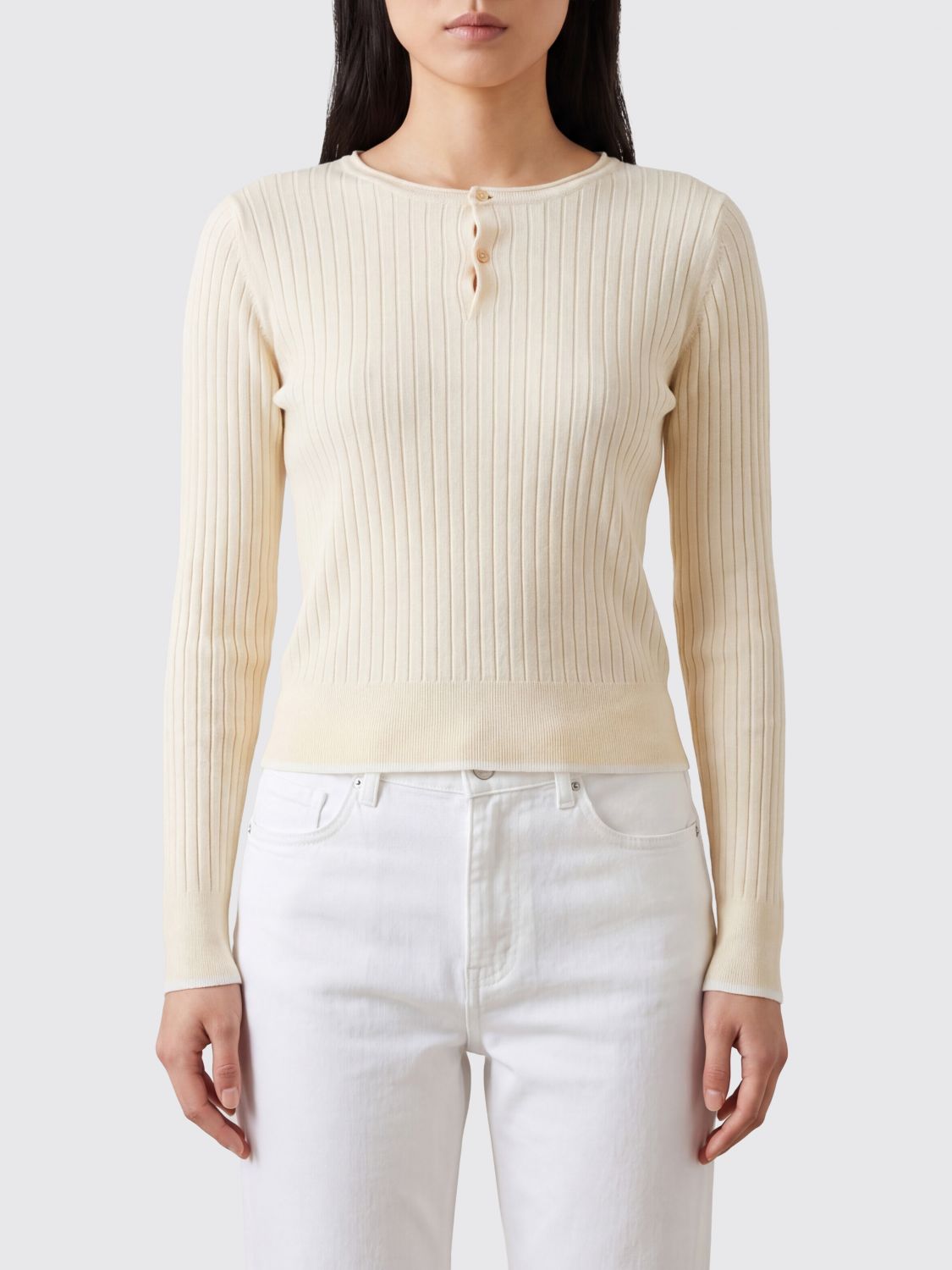 Sweater Woman color Beige