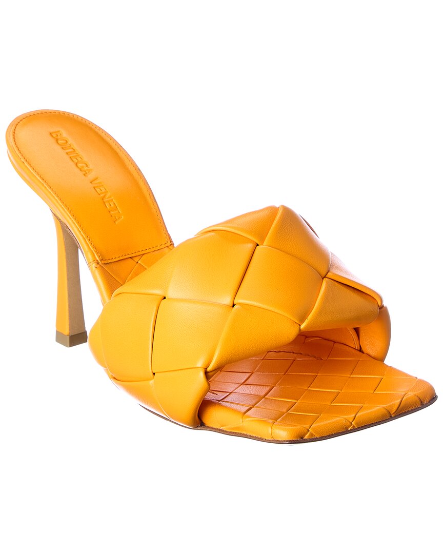 The Lido Intrecciato Leather Sandal