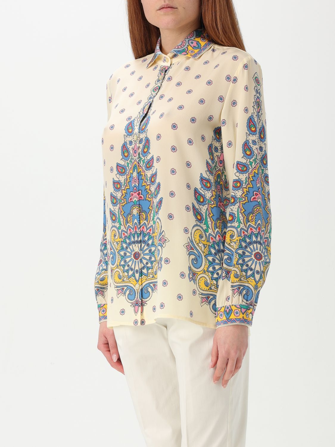 Floral shirt - Neutrals