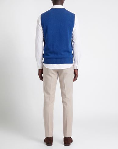 Man Sweater Blue Size L Wool