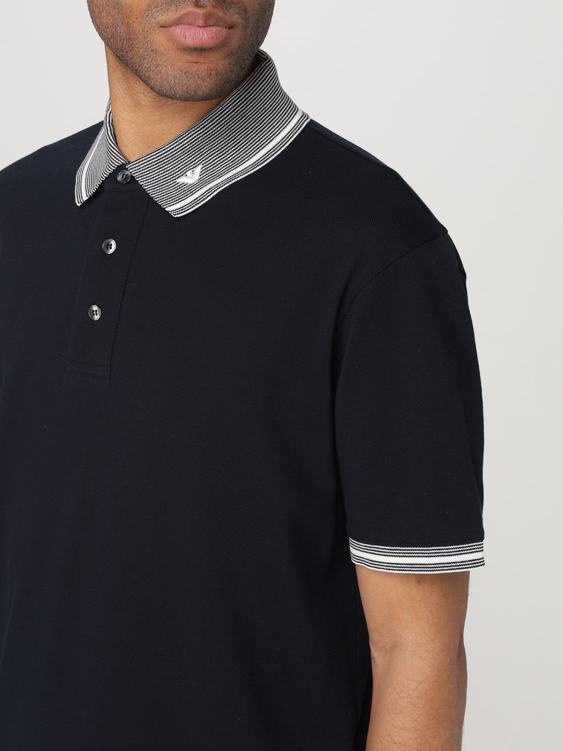 Polo Shirt EMPORIO ARMANI Men color Blue