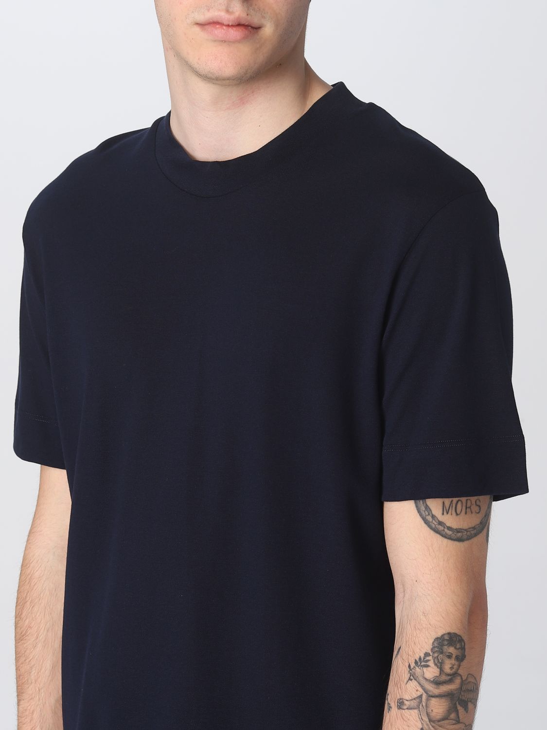 Polo Shirt Men color Blue