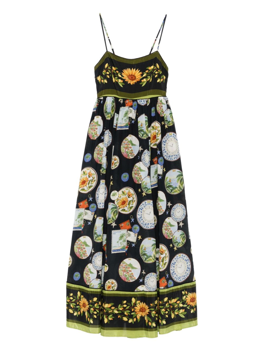 Trip Souvenir maxi dress - Black