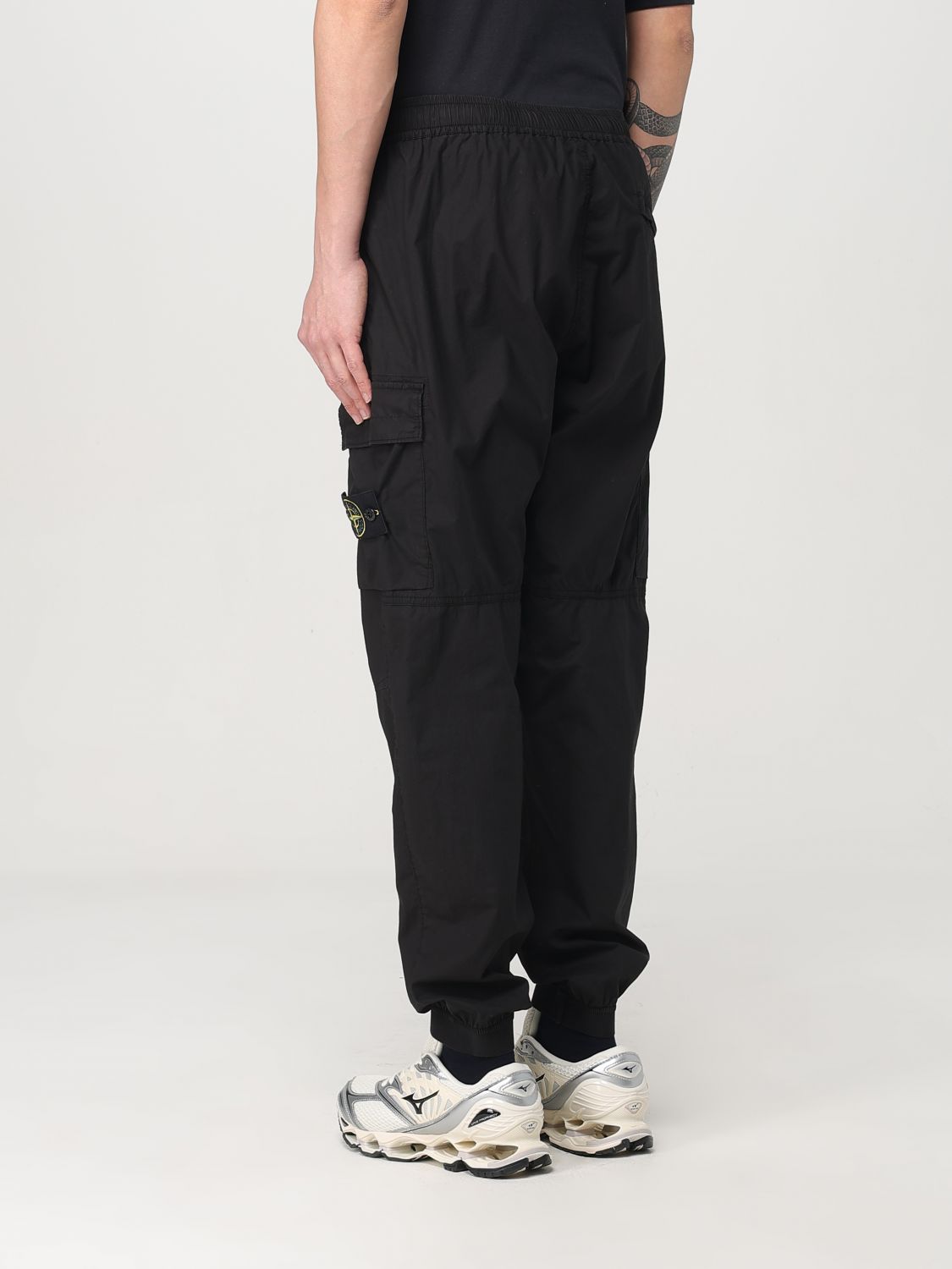 Pants STONE ISLAND Men color Black