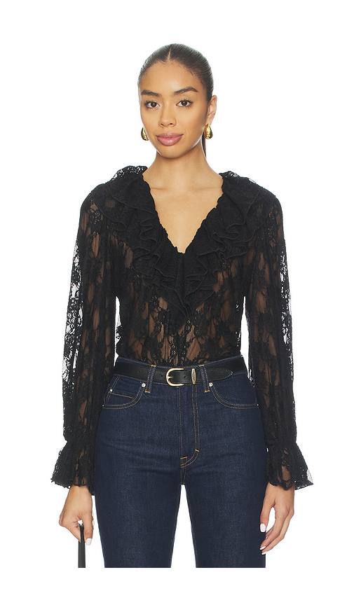 MORE TO COME Dulcie Top in Black. XS. Also in L, M, S