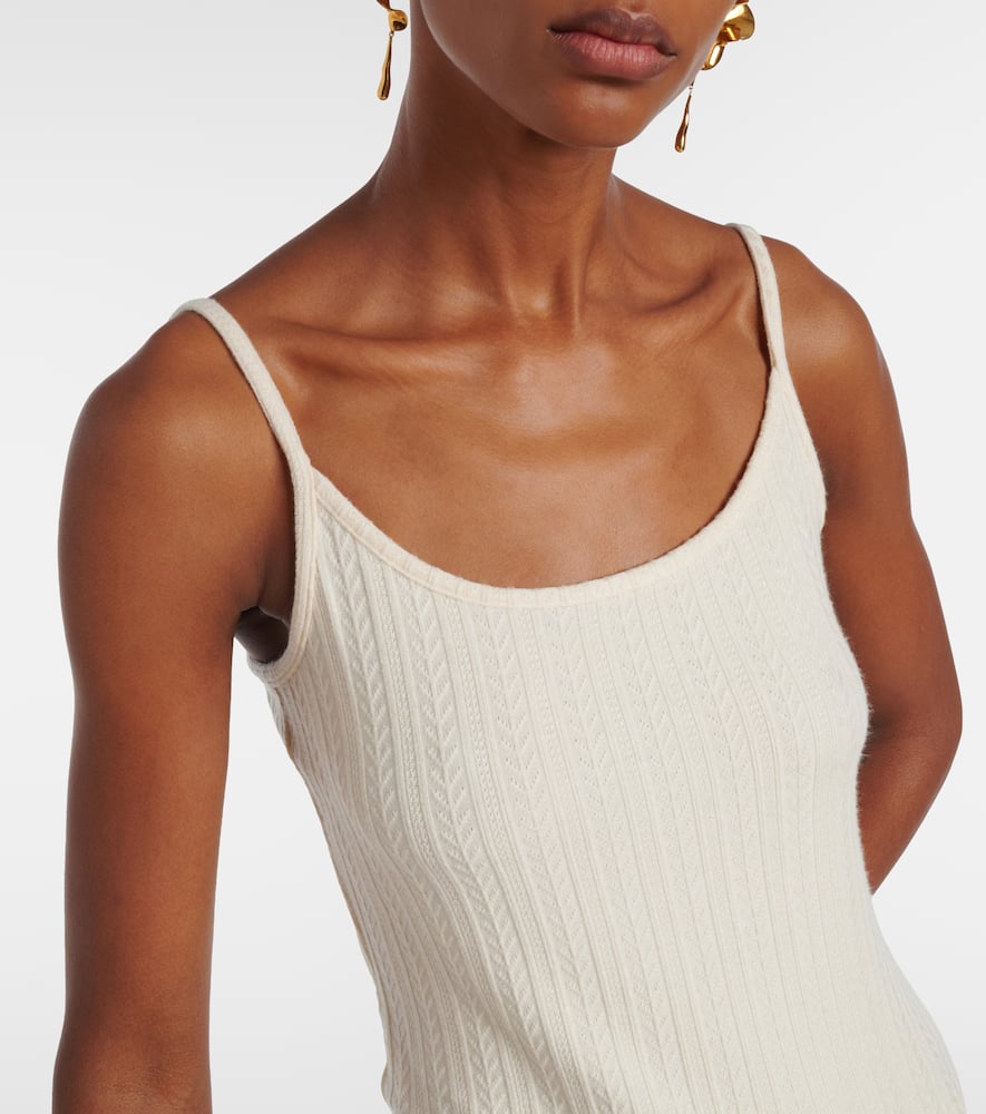 Knitted tank top