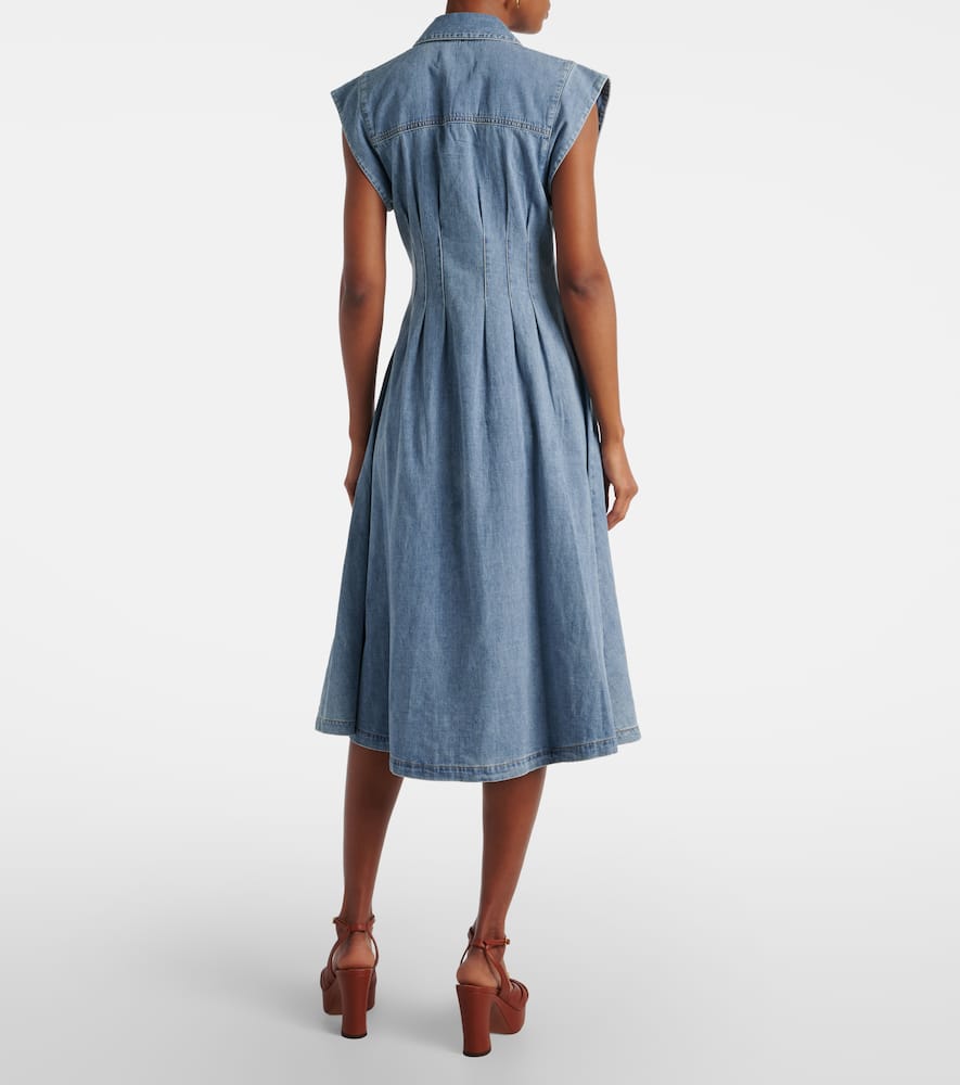 Ruben denim midi dress