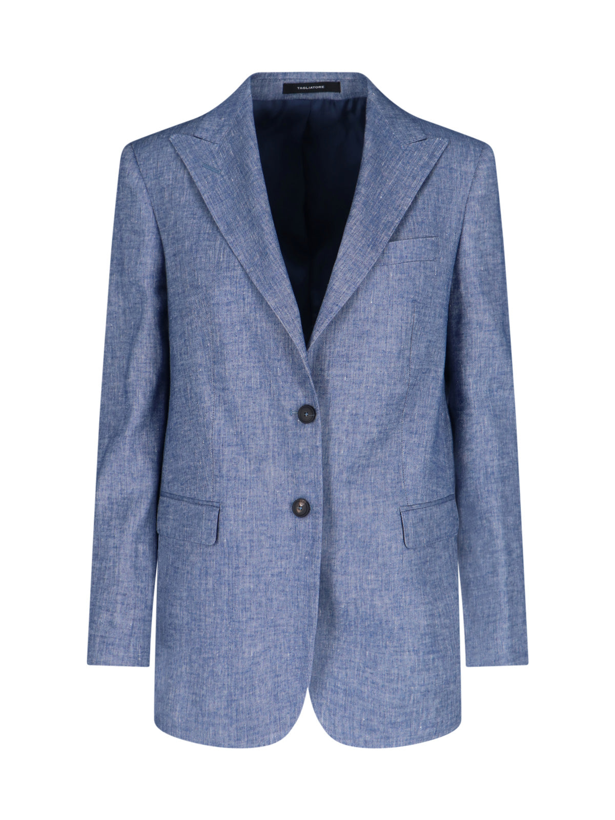 Women's Linen-Blend Stretch Jacket