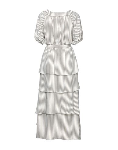 Woman Mini dress White Size 4 Acetate, Viscose