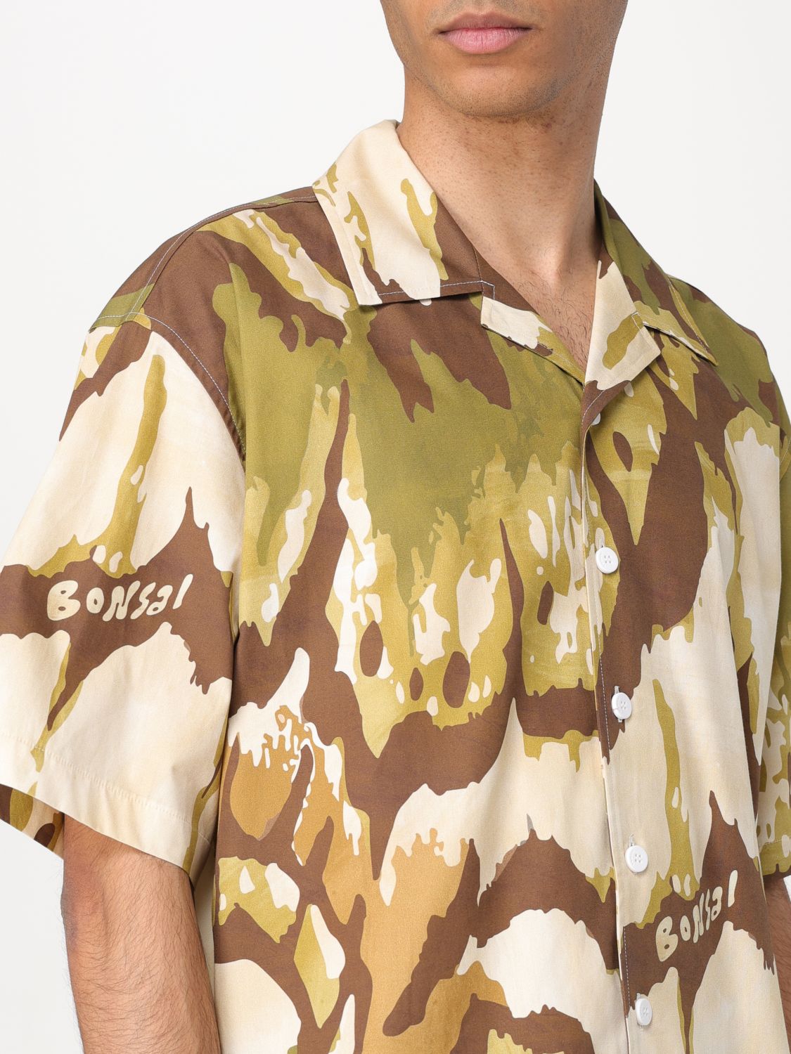 Shirt Men color Beige