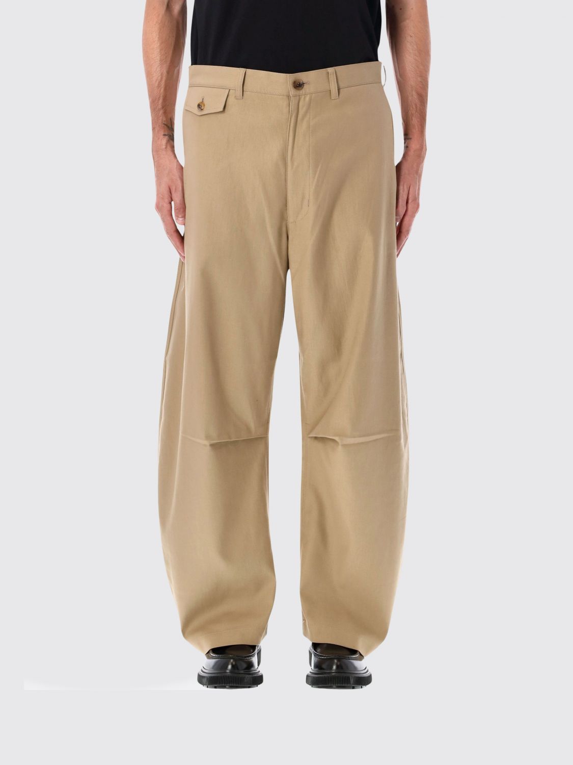Pants Men color Beige
