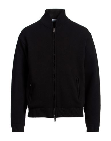 Man Jacket Black Size M Merino Wool, Cashmere