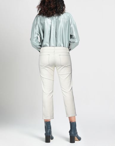 Woman Denim pants Ivory