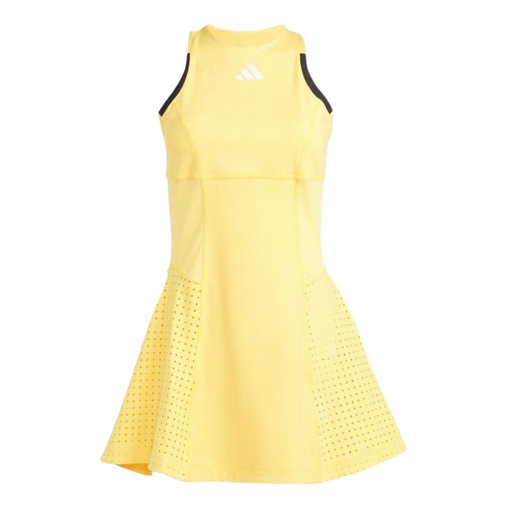 (WMNS) Tennis HEAT.RDY Pro Y-Dress Asia Sizing 'Yellow'