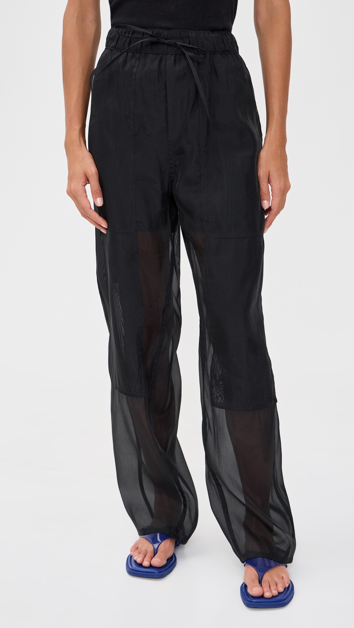 Atlas Organza Pants Black
