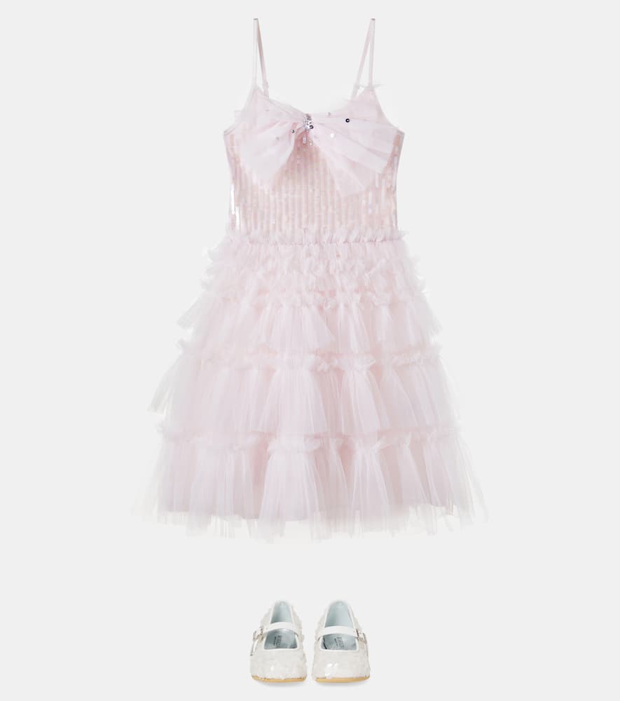 Symphony sequined tulle dress