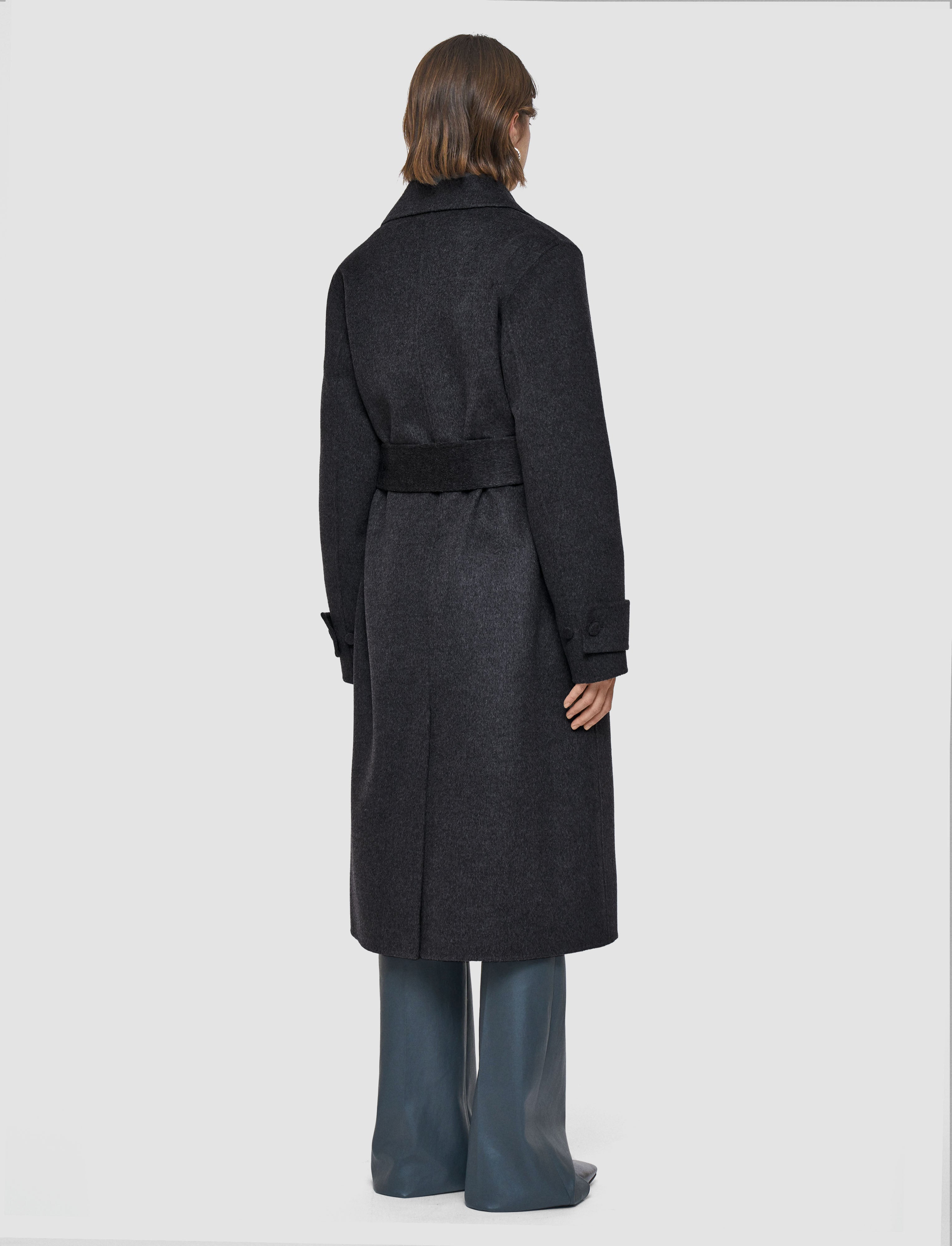 Arline Double Face Cashmere Coat - 32