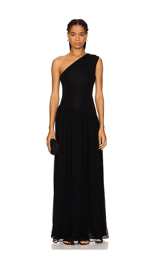 Lovers and Friends Morgan Gown in Black.  XXS. Also in M, S