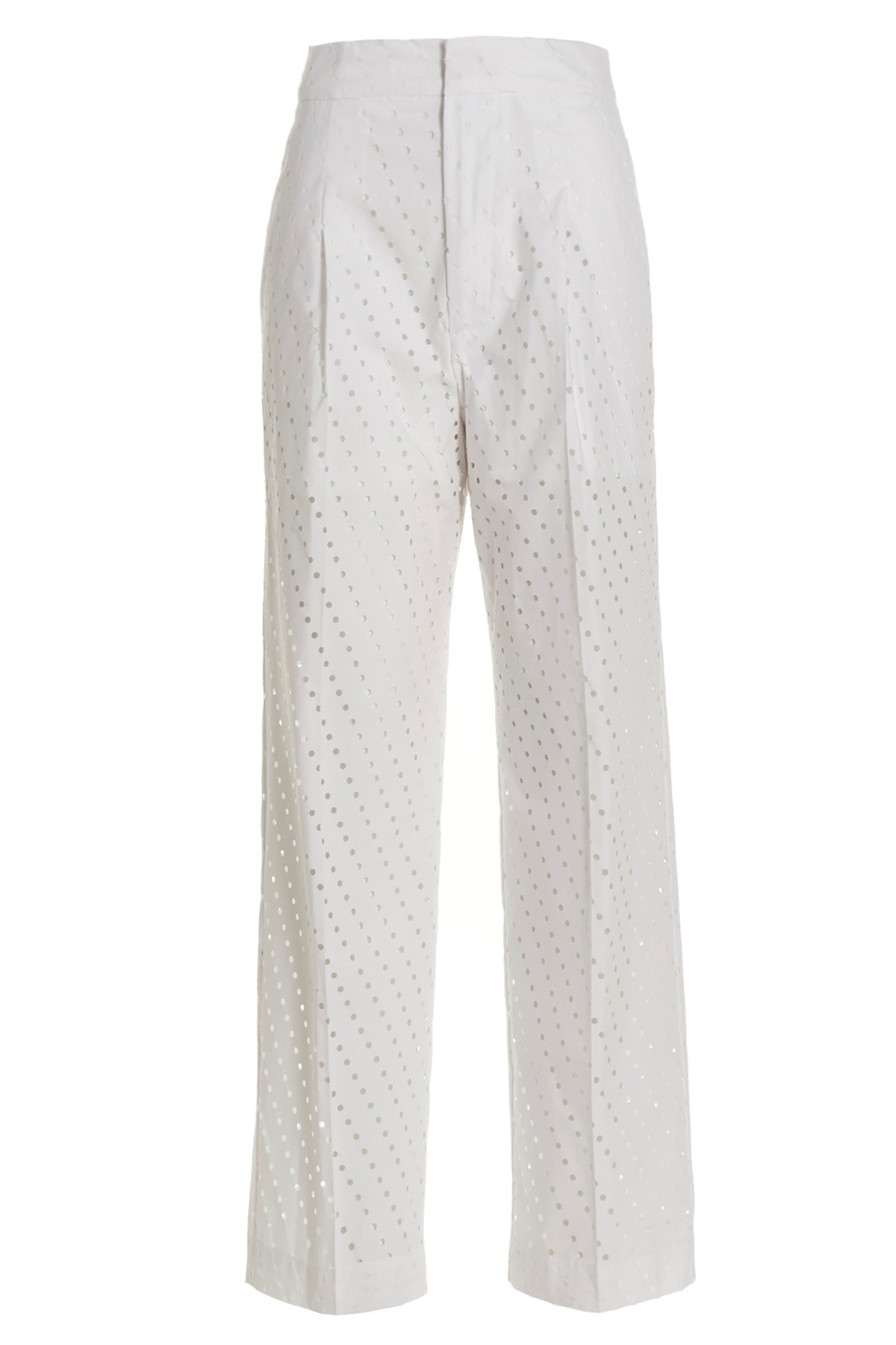 Visible Button Jeans