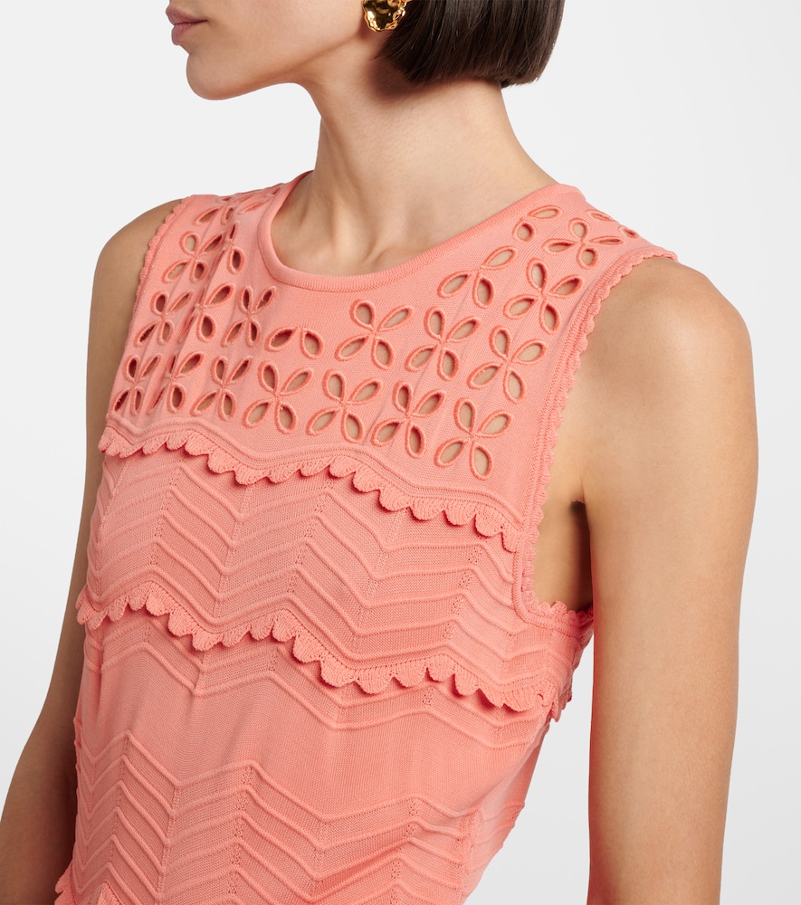 Lakshmi broderie anglaise maxi dress