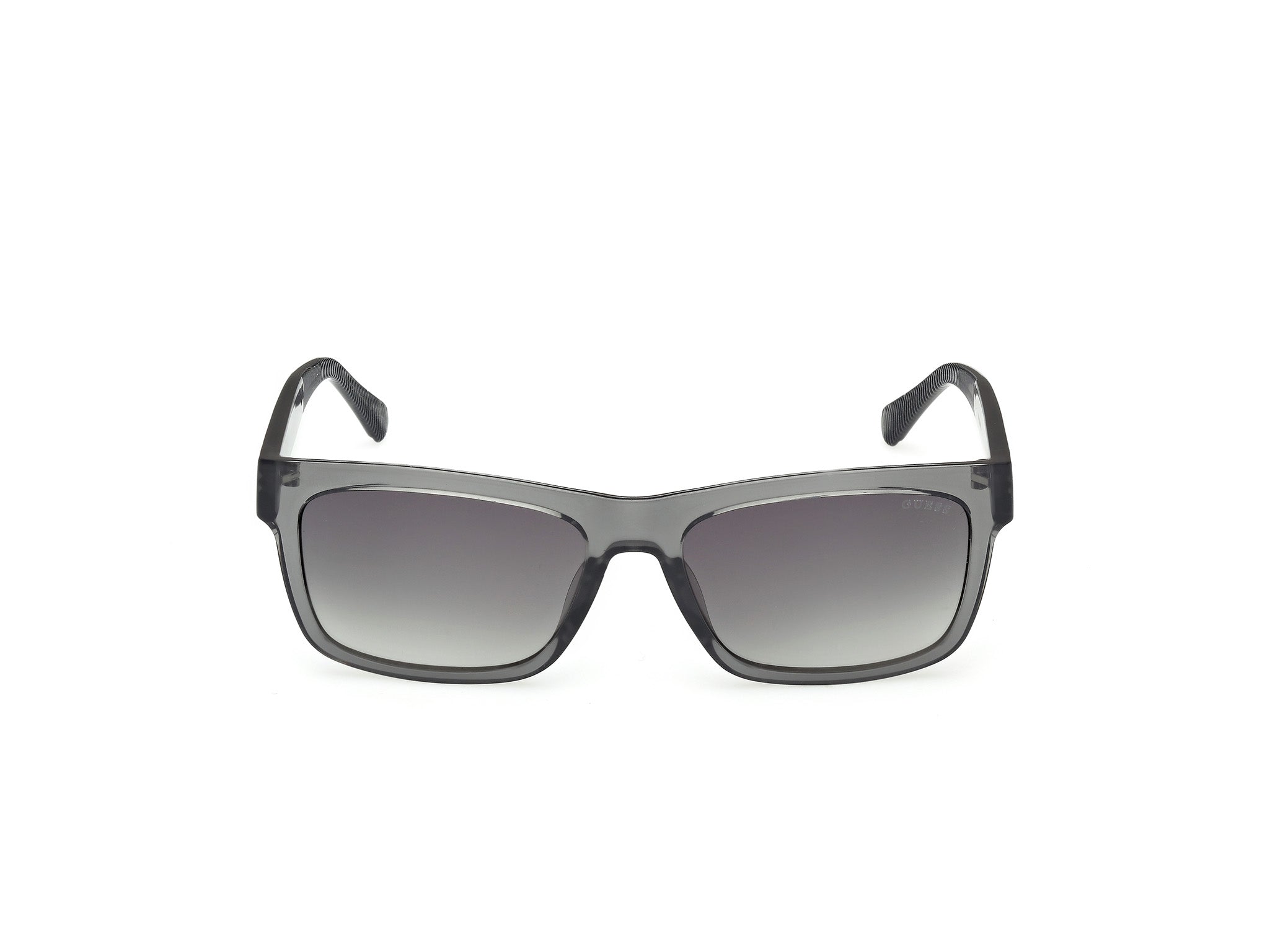 Guess Hombre Guess GU00221 20B Gafas de sol Inyectado Gris Fumar Cuadrada Norma