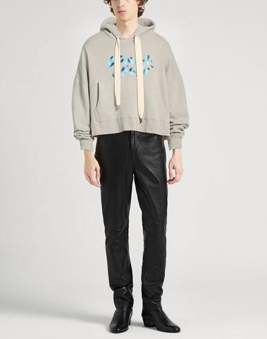 Man Sweatshirt Light grey Size L Cotton