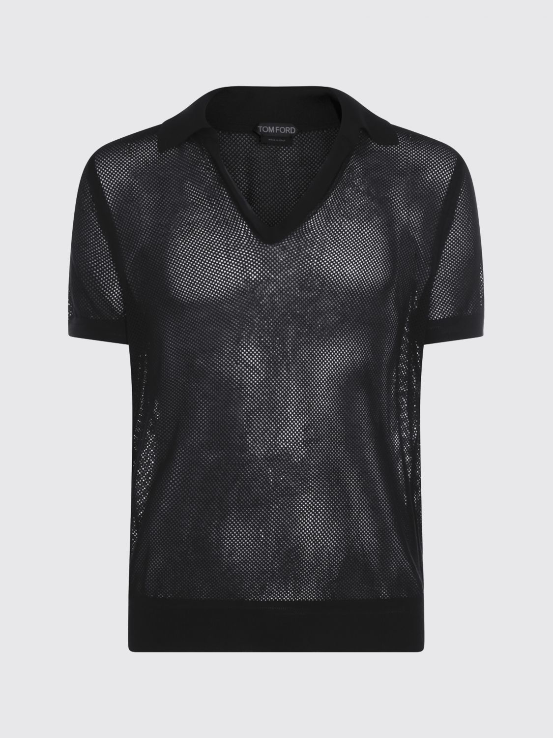 Polo Shirt Men color Black