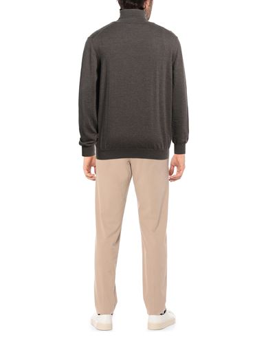 Man Turtleneck Khaki Size 48 Virgin Wool