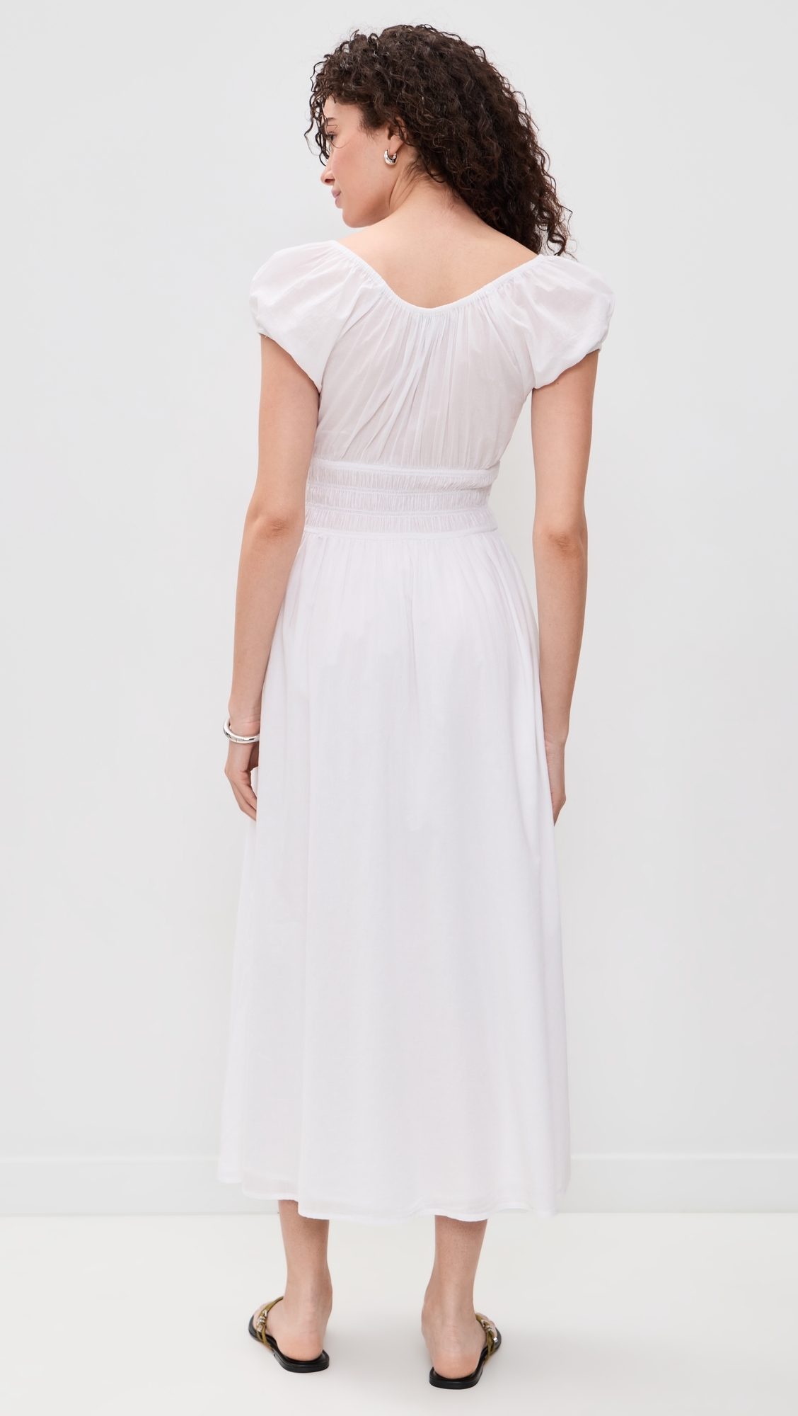 The Swoon Dress White
