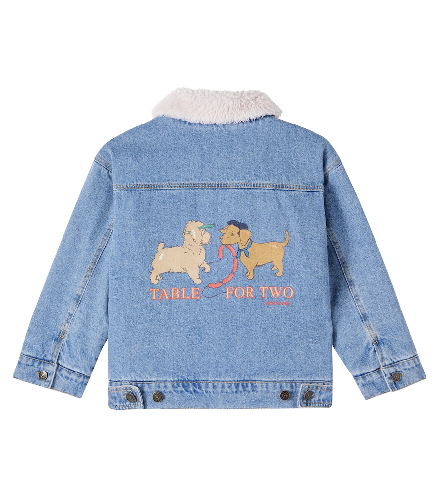 Konges Sløjd Magot printed cotton denim jacket