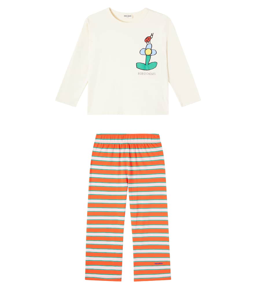 Dancing Flower cotton pajamas