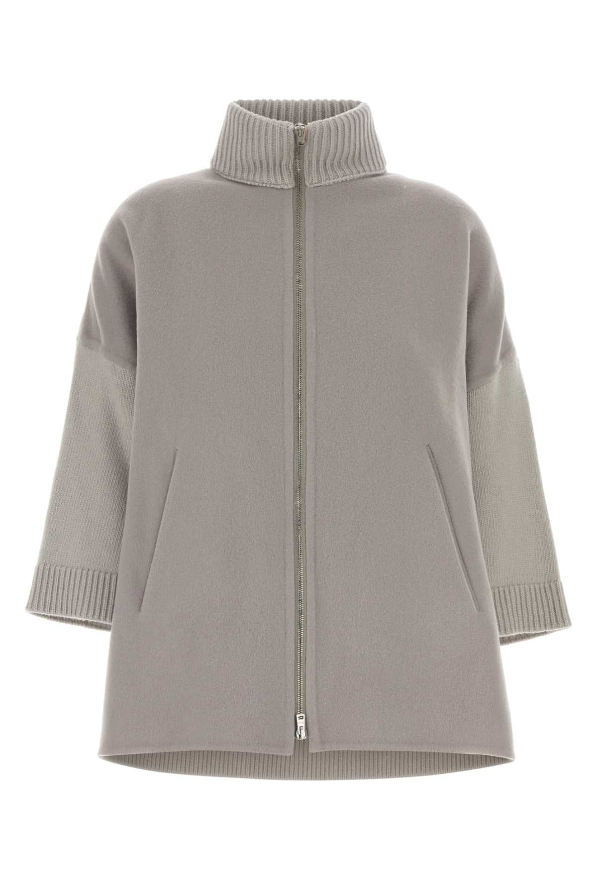 Wool and Flannel Jacket — Gray