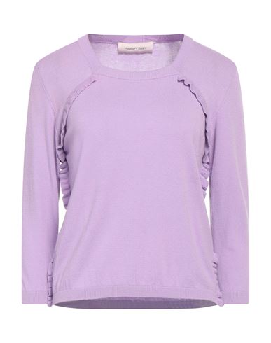 Woman Sweater Lilac Size S Viscose, Polyester