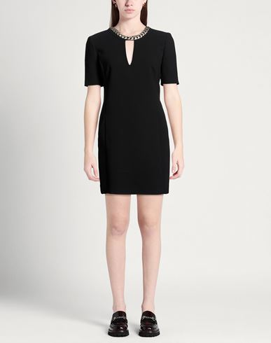 Woman Mini dress Black Size 6 Polyester