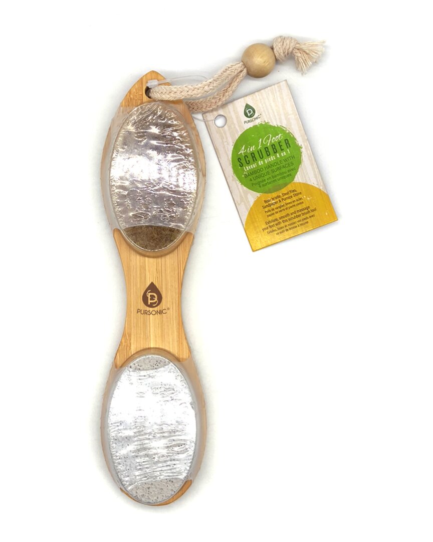 Pursonic 4-In-1 Foot Scrubber