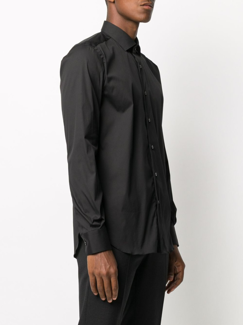 Black Slim Fit Shirt