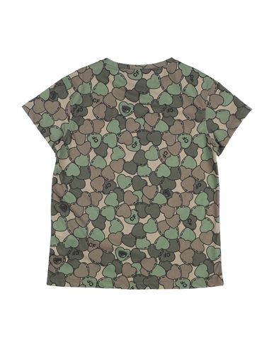 Kid Girl T-shirt Military green
